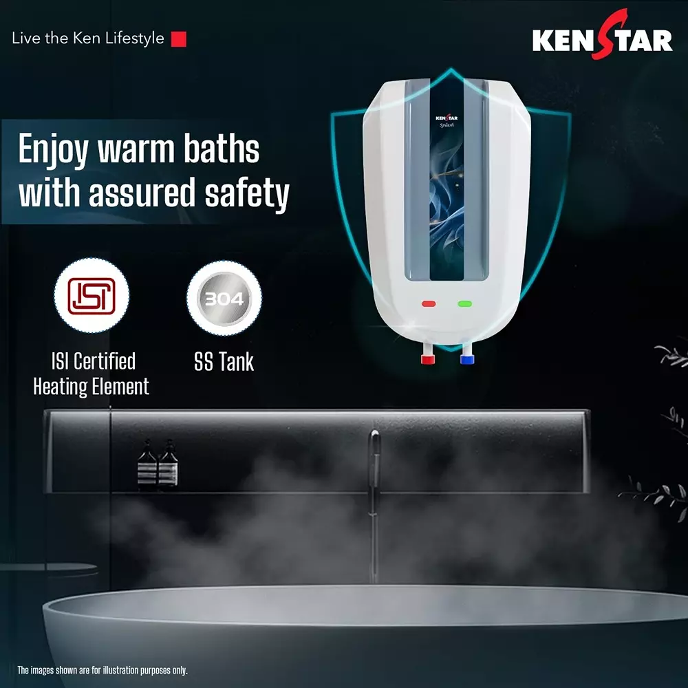 kenstar-59-l-capacity-instant-water-heater-geyser-3000-w-power-and-8-bar-pressure-in-white-grey-color-splash