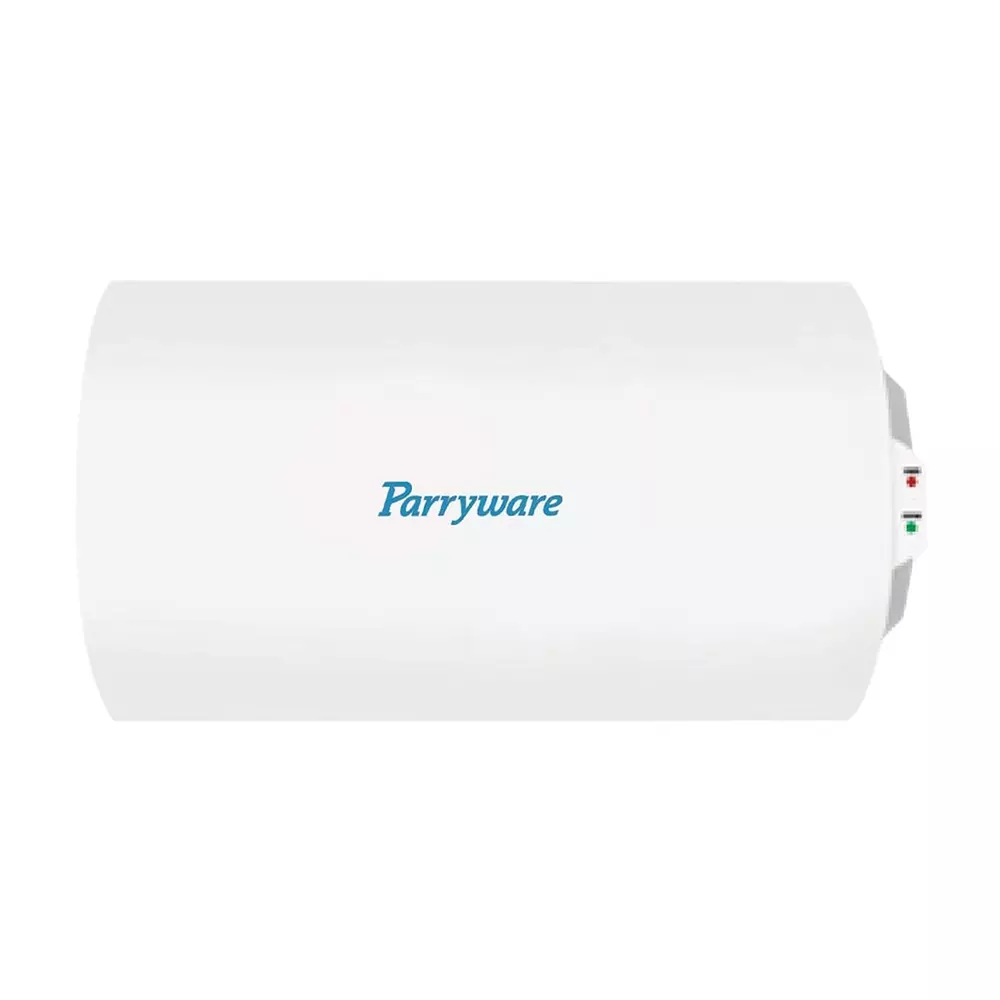 Parryware Orro Horizontal Water Heater 25 L Capacity 2 kW Power 5 Star Rating White, C502799