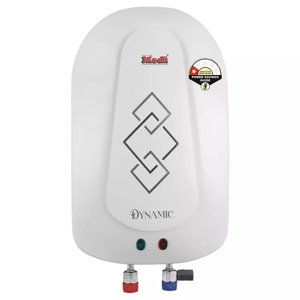Modi Dynamic Instant Water Geyser 3 L Capacity, Rust Proof ABS Body in White Color, 3L-DYNAMIC-WHT