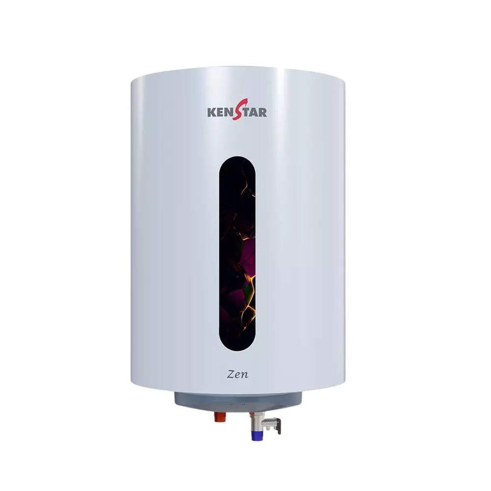 Kenstar ZEN Storage Water Heater White & Grey Color 15 L Capacity