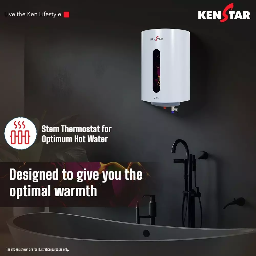 kenstar-zen-storage-water-heater-white-grey-color-15-l-capacity