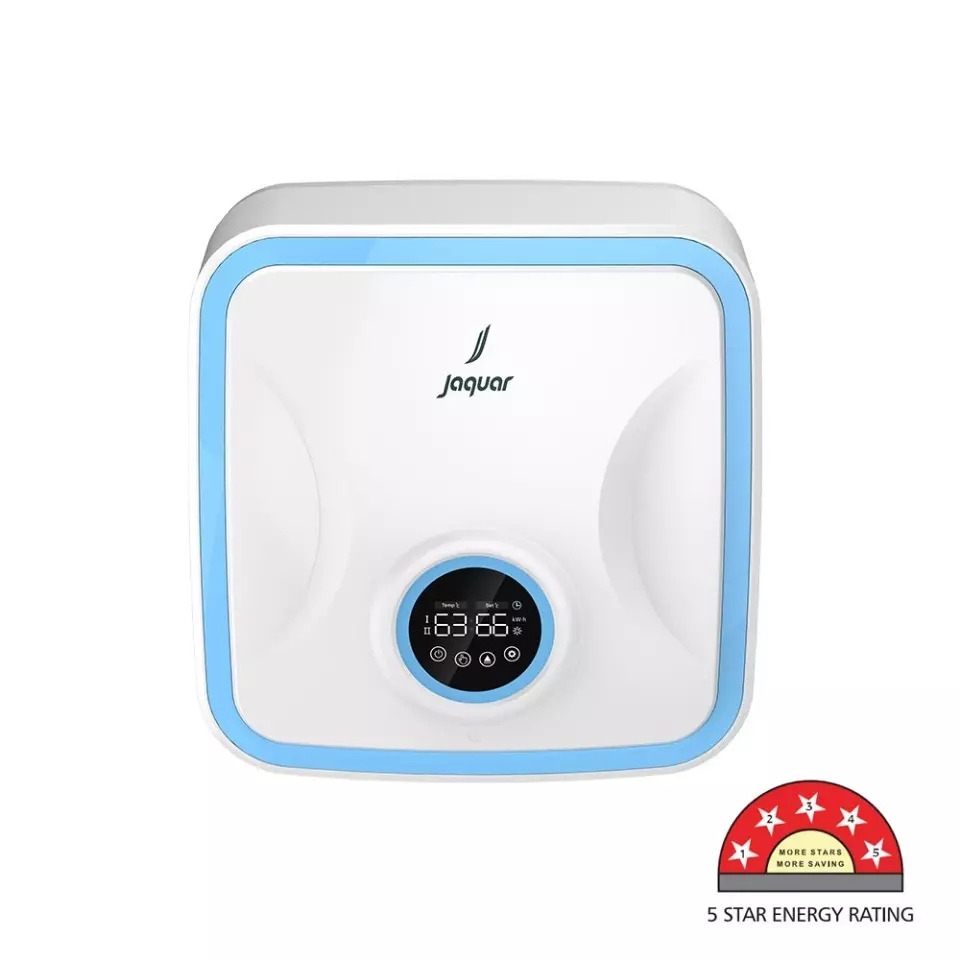 Jaquar Digital Water Heater Erica Vertical Series 25 L White, ERD-WHT-V025