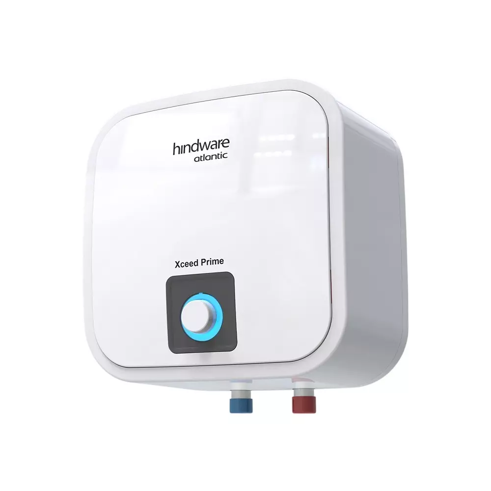 Hindware Xceed Prime Water Geyser 15 L Capacity White Wall Mount, 527063