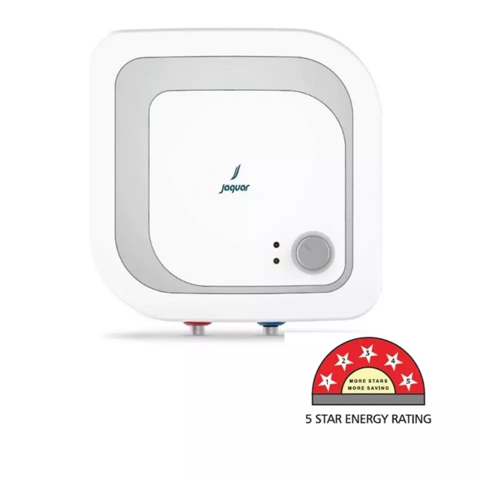 Jaquar Manual Water Heater Elena Prime Vertical Series 10 L White, EPM-WHT-V010