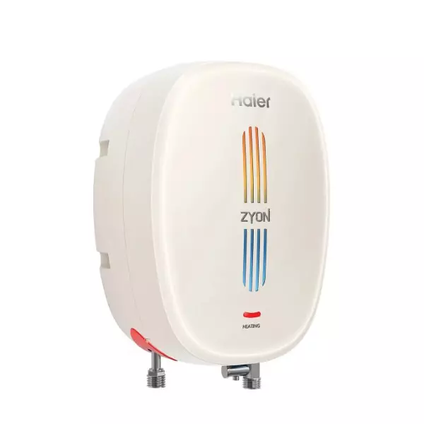 Haier Zyon Series Instant Water Heater Ivory 3 L Capacity 3 kW Rated Power, EI3V-ZYON