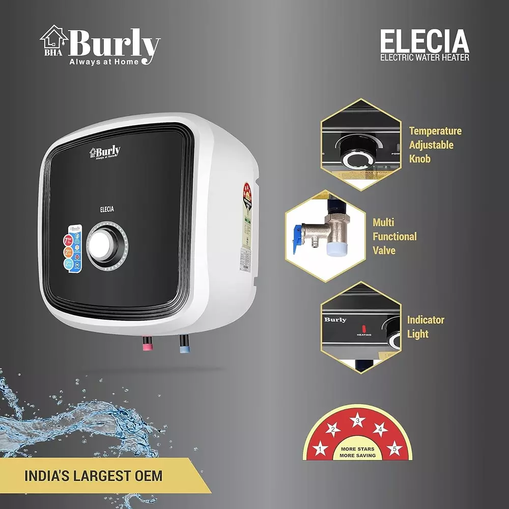 burly-elecia-25-l-storage-water-heater-5-star-rating-black-color-2-kw-wattage
