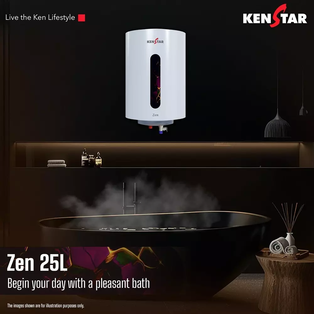 kenstar-25-l-capacity-storage-water-heater-geyser-2000-w-power-and-8-bar-pressure-in-white-grey-color-zen