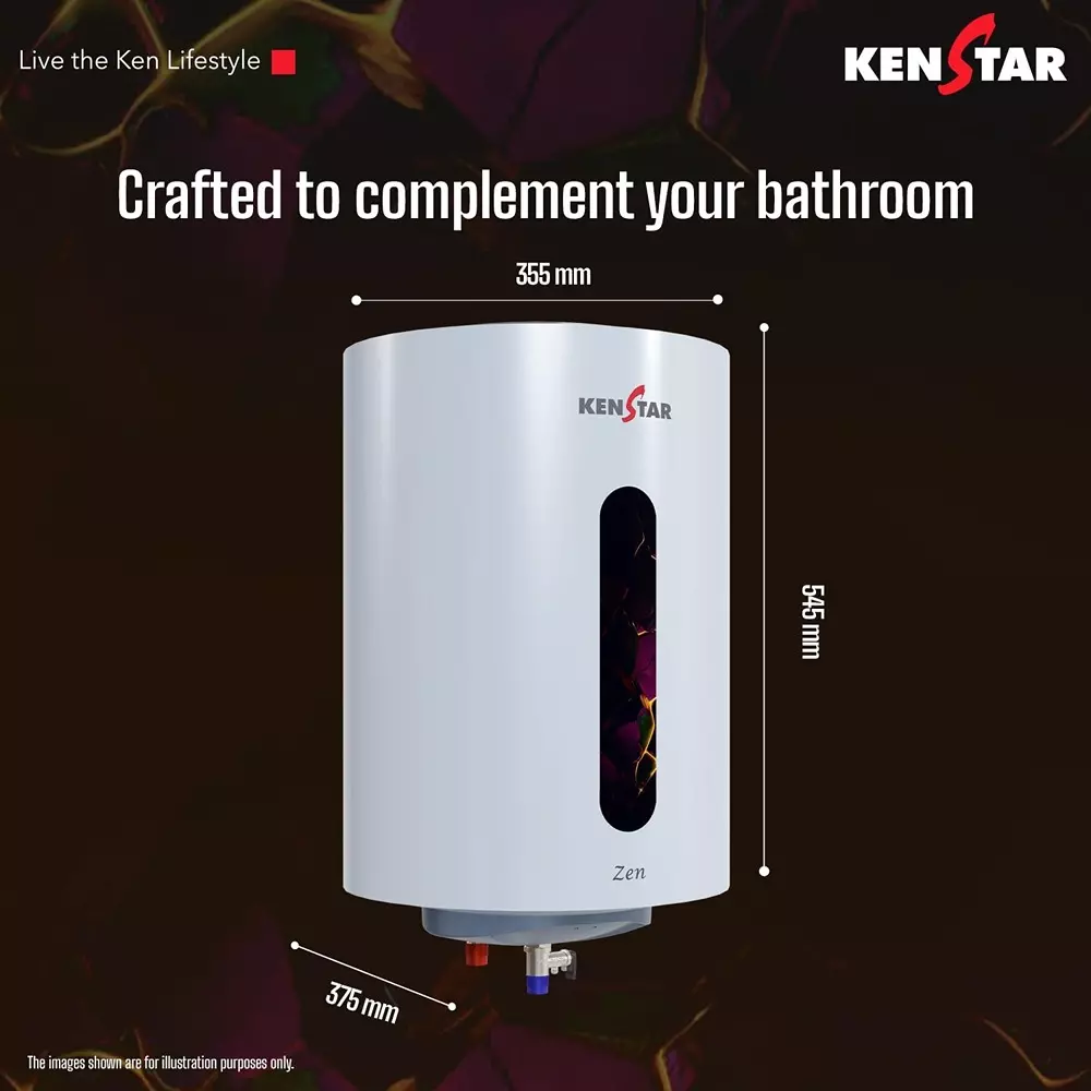 kenstar-25-l-capacity-storage-water-heater-geyser-2000-w-power-and-8-bar-pressure-in-white-grey-color-zen