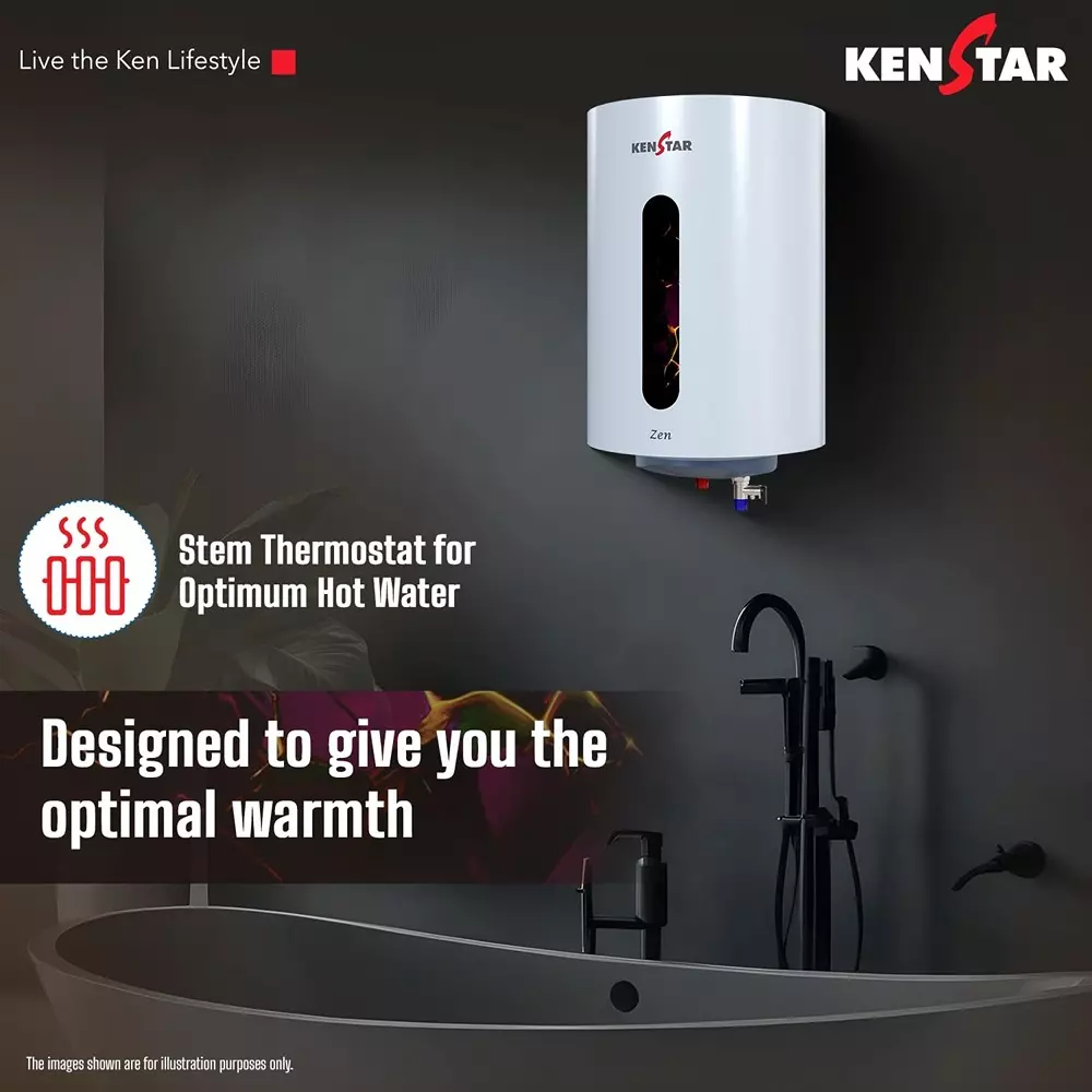 kenstar-25-l-capacity-storage-water-heater-geyser-2000-w-power-and-8-bar-pressure-in-white-grey-color-zen