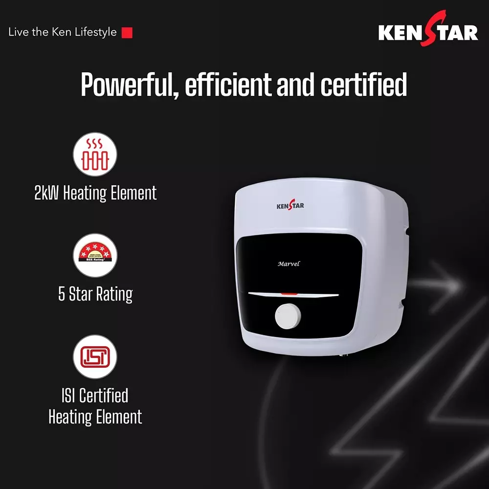 kenstar-marvel-storage-water-heater-with-superior-glassline-coated-tank-white-and-blue-color-15-l-capacity