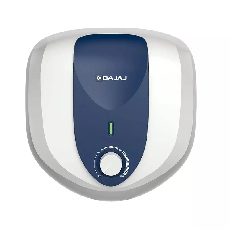 Bajaj Armor Series Pentacle 25 L Water Heater Geyser 8 Bar Working Pressure Wall Mounted White, Blue