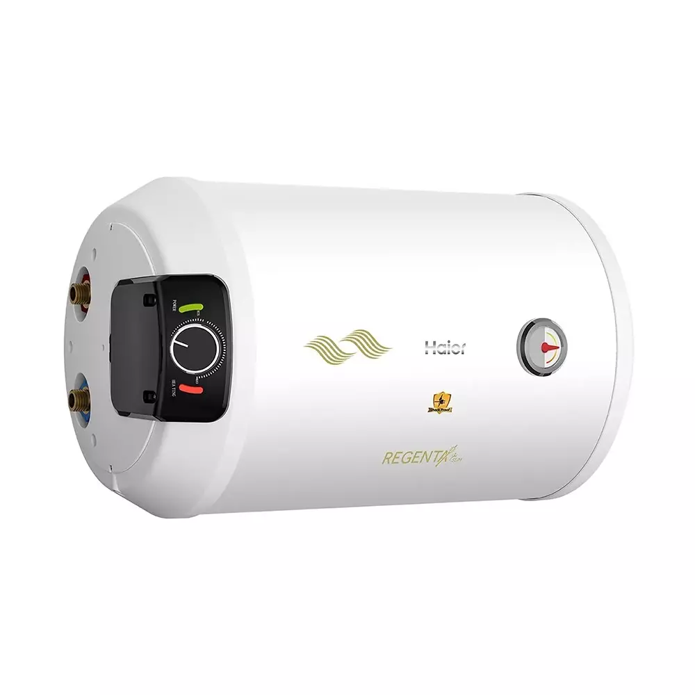 Haier Regenta Slim Series Cylindrical Water Heater White 25 L Capacity 2.2 kW Rated Power 4 Star Rating, ES25H-REGENTA SLIM (LH)