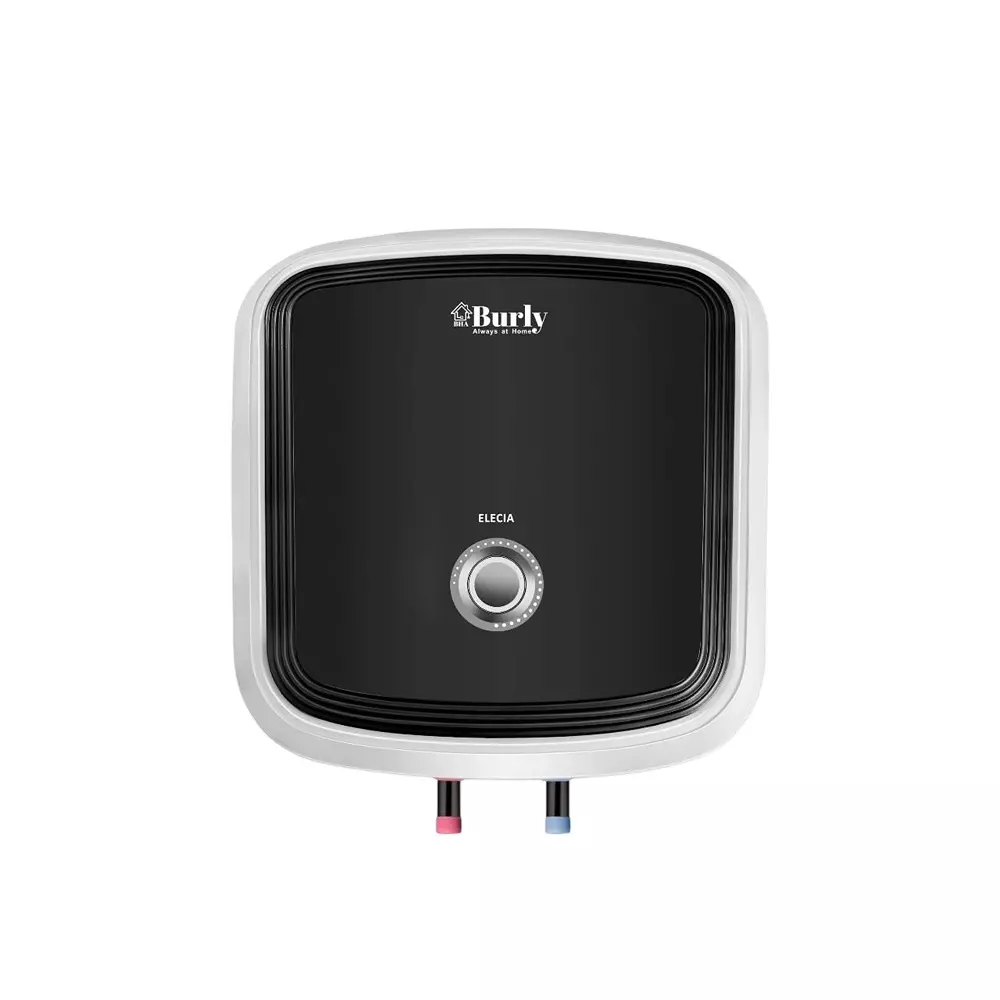 Burly Elecia 10 L Storage Water Heater 5 Star Rating Black Color 2 KW