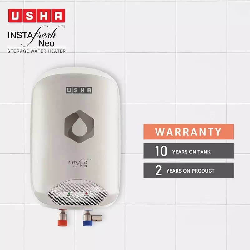 usha-instafresh-neo-5-l-instant-water-heater-geyser-white-color-3000-w-rating-plastic-body-and-upto-65-bar-pressure