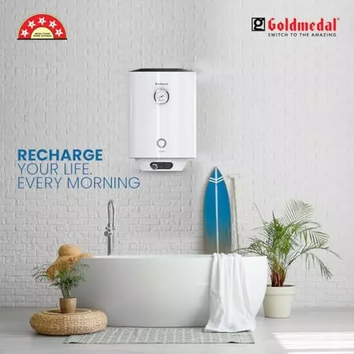 Goldmedal G-Hydro Vertical Storage Water Heater 15 L White, SWMS01015VWH