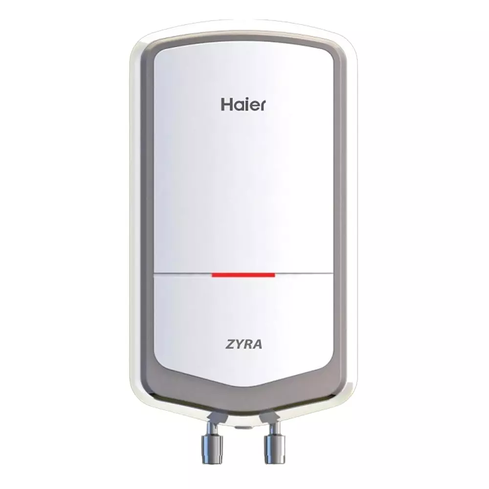 Haier Zyra Series Instant Water Heater White 5.5 L Capacity 3 kW Rated Power, EI5.5V-ZYRA:HIL/WH