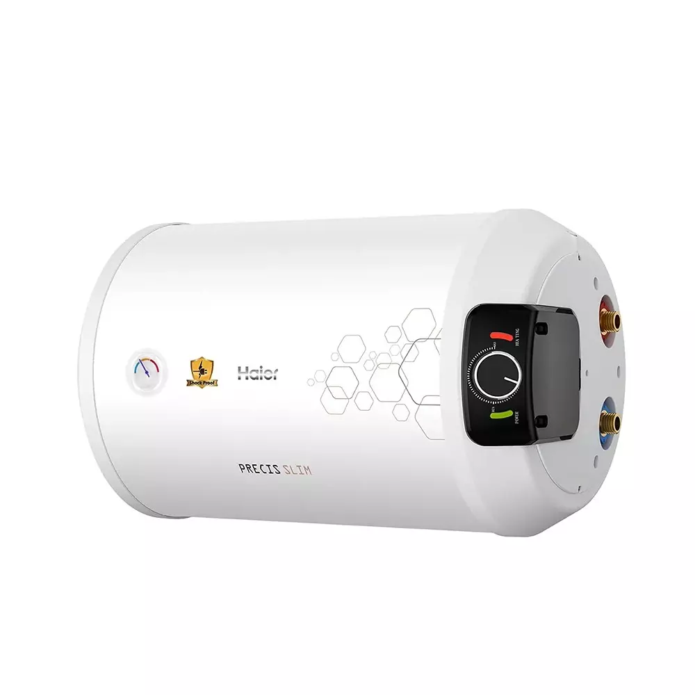 Haier Preis Slim Series Cylindrical Water Heater White 2 kW Rated Power 4 Star Rating (Capacity: 15 - 25 L)