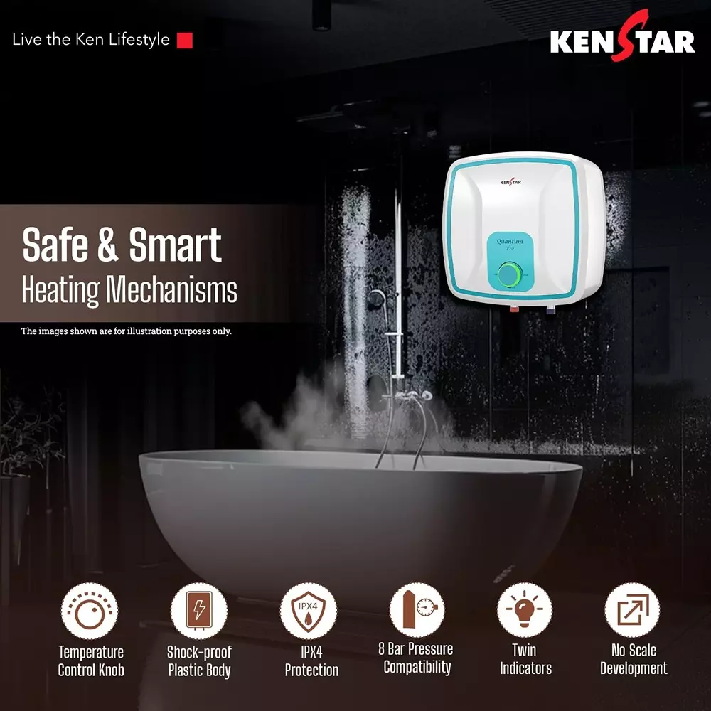 kenstar-10-l-capacity-storage-water-heater-geyser-2000-w-power-and-8-bar-pressure-in-white-blue-color-quantum-pro
