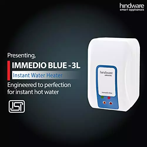 hindware-smart-appliances-water-heater-corded-electric-white-blue-wall-mount-230-v-3000-w-19x302-cm-size-3-l-capacity-for-home-hotel-use-512253