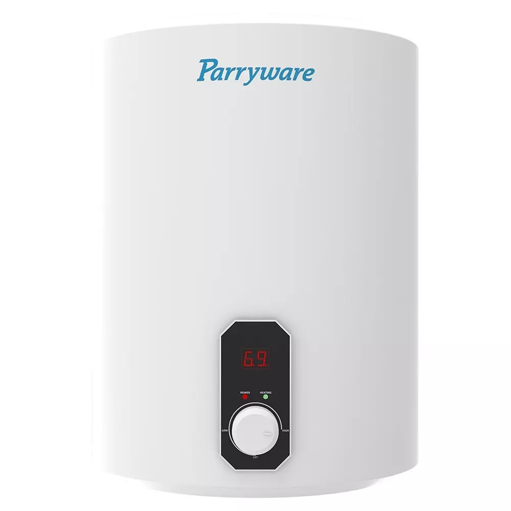 Parryware Orbis Vertical Storage Water Heater 50 L Capacity 2 kW Power 5 Star Rating White, C500999