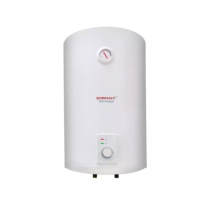 Somany Water Heater Geyser Signature Collection Vertical 2000 W Upto 8 Bar Pressure 15 L White, Picardy Neo