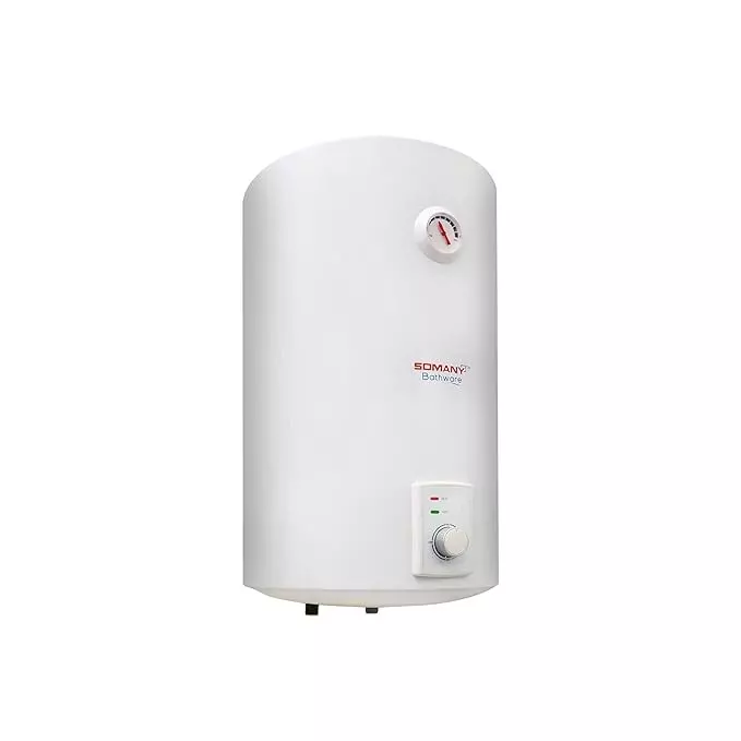 Somany Water Heater Geyser Signature Collection Vertical 2000 W Upto 8 Bar Pressure 15 L White, Picardy Neo