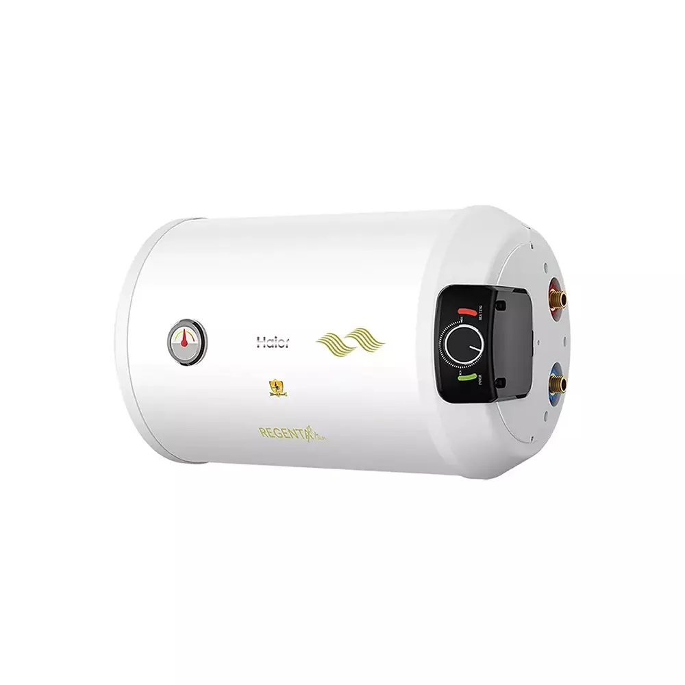 Haier Regenta Slim Series Cylindrical Water Heater White 25 L Capacity 2.2 kW Rated Power 4 Star Rating, ES25H-REGENTA SLIM (RH)