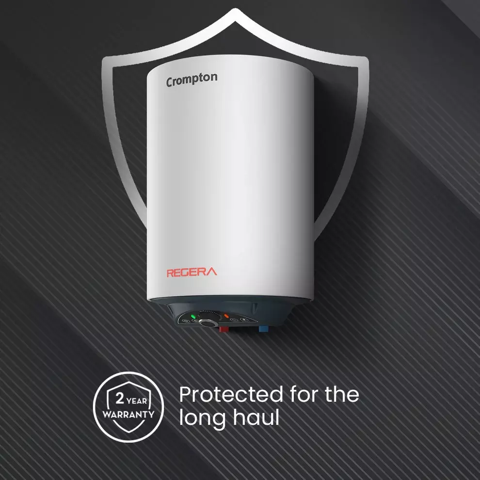 Crompton Regera 6 L White Storage Water Heater Geyser