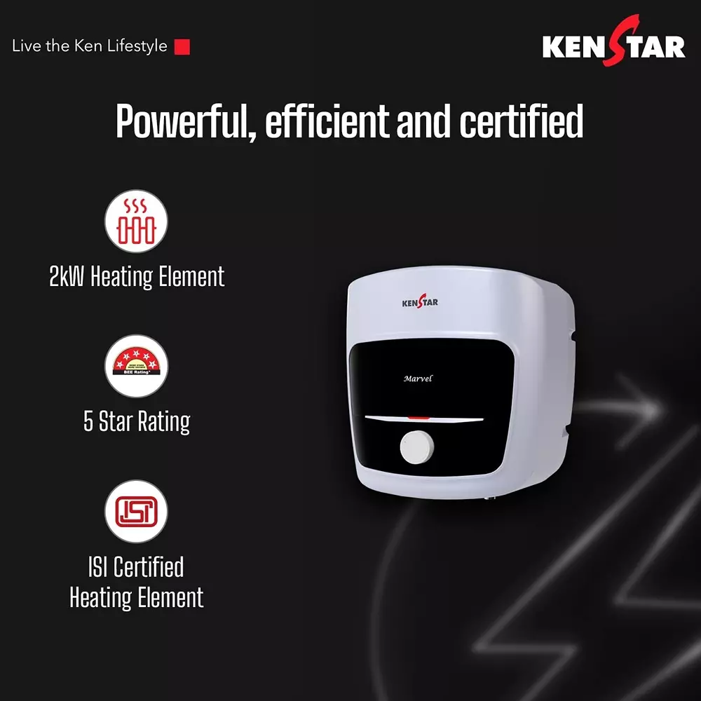 kenstar-marvel-storage-water-heater-with-superior-glassline-coated-tank-white-and-blue-color-10-l-capacity