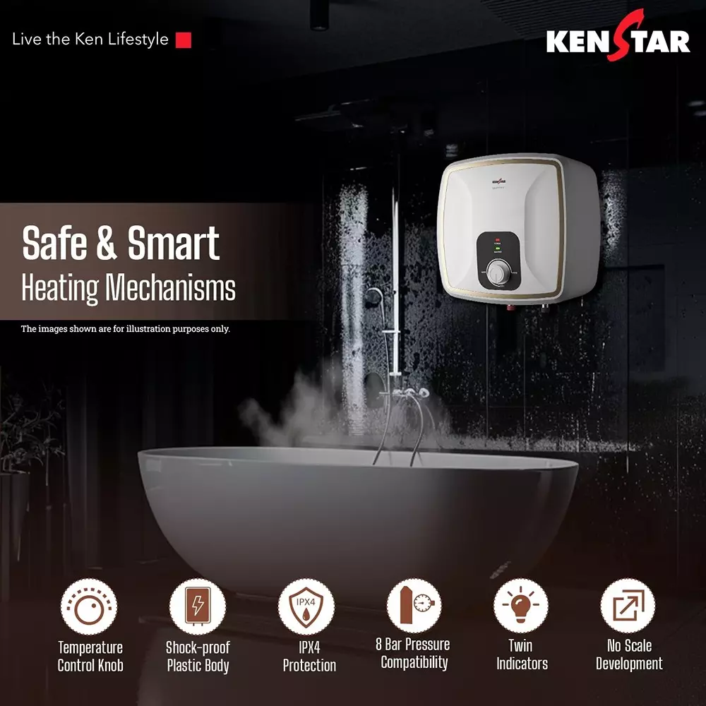kenstar-10-l-capacity-storage-water-heater-geyser-2000-w-power-and-8-bar-pressure-in-white-orange-color-quantum