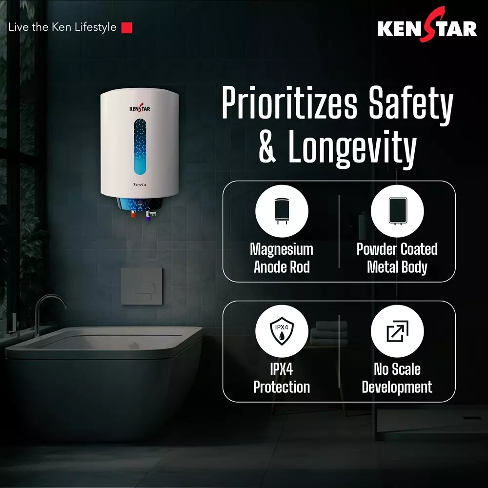 kenstar-emeta-storage-water-heater-white-black-color-15-l-capacity