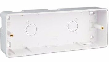 GreatWhite 8M & 9M(Horizontal) Surface Junction Box, 20707-WH