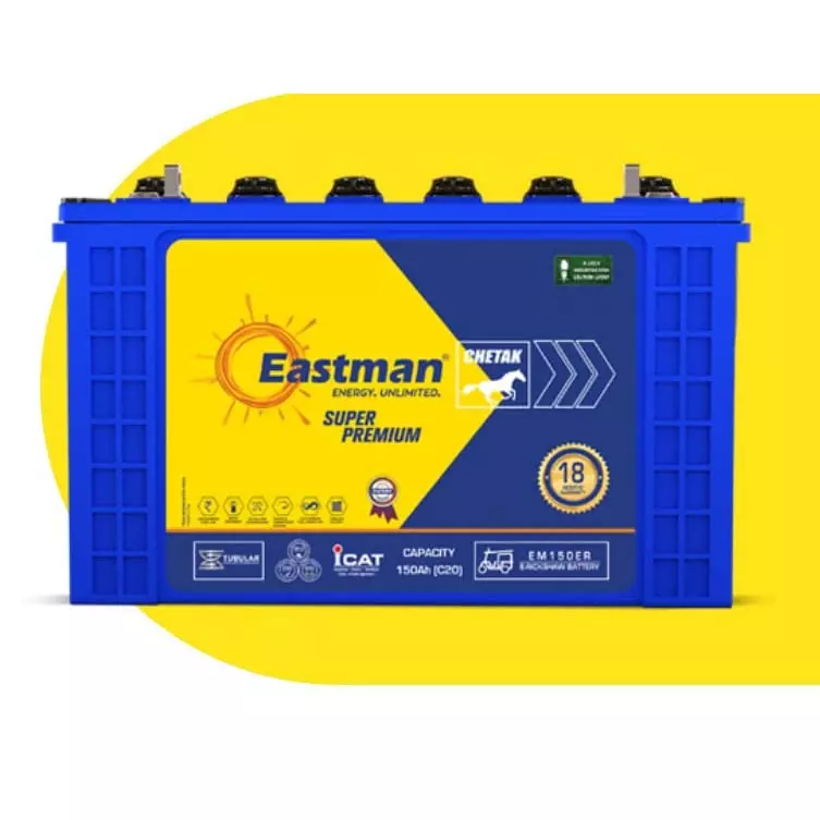 Eastman E-Rikshaw Battery 12 V 145 Ah Super Premium Series, EM14515ER
