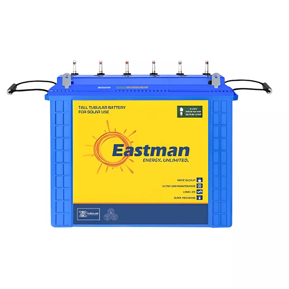 Eastman ER E Rickshaw Battery 125 Ah Capacity 411 X172 X235 mm Blue, EM12012ER