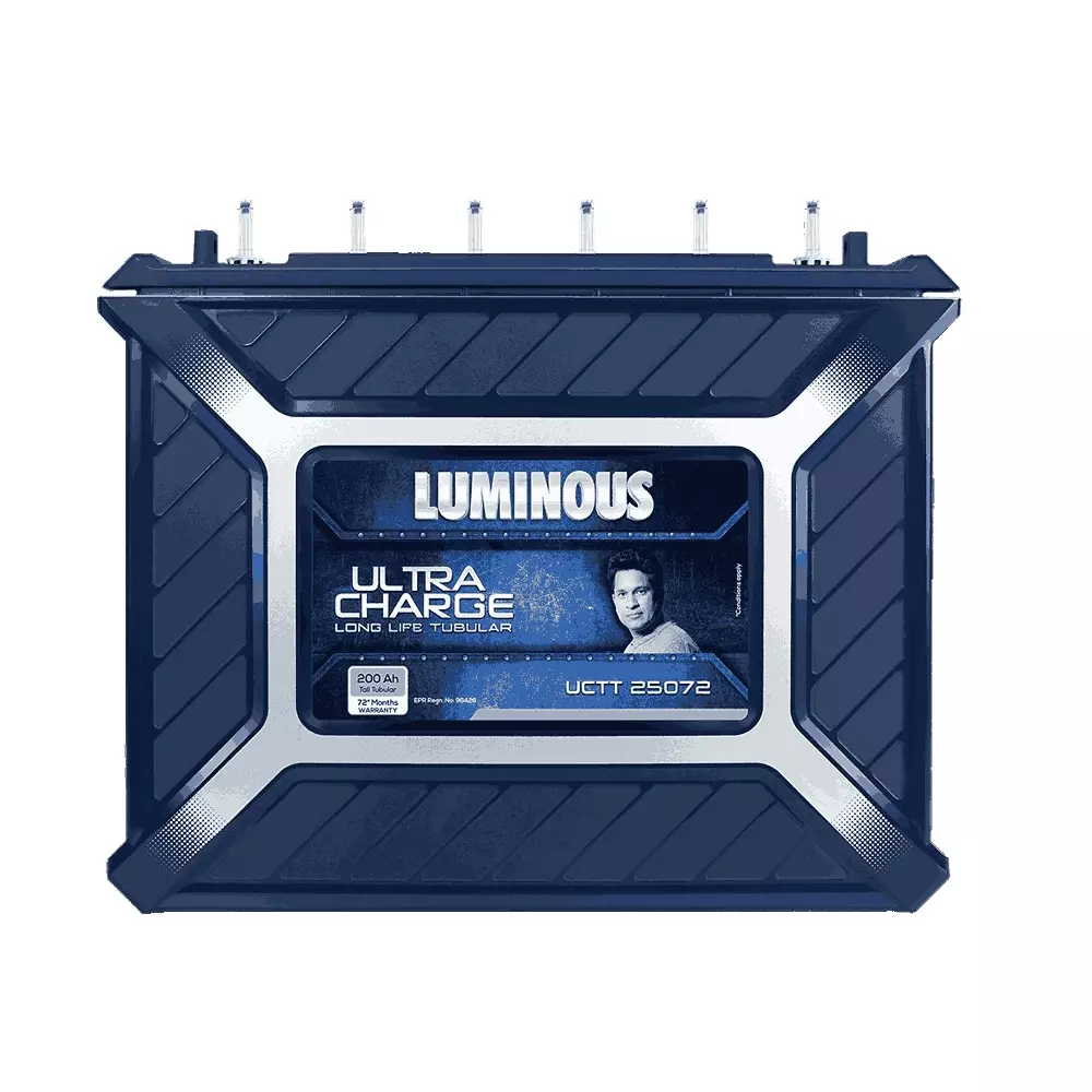 Luminous Ultra Charge 200 Ah Tall Tubular Inverter Battery, UCTT 25072