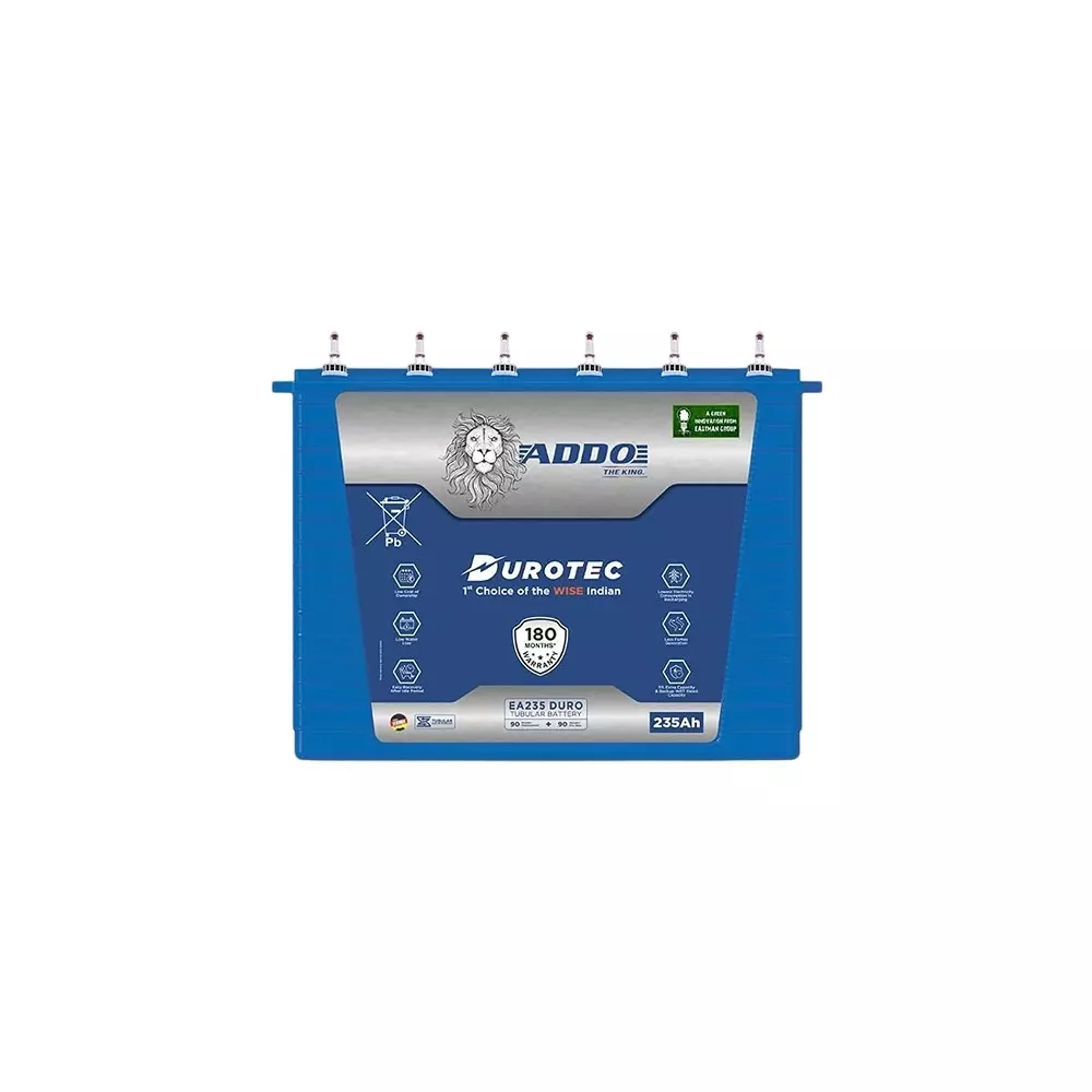 ADDO Monopoly Series 12 V 235 Ah Inverter Battery, EA235Duro