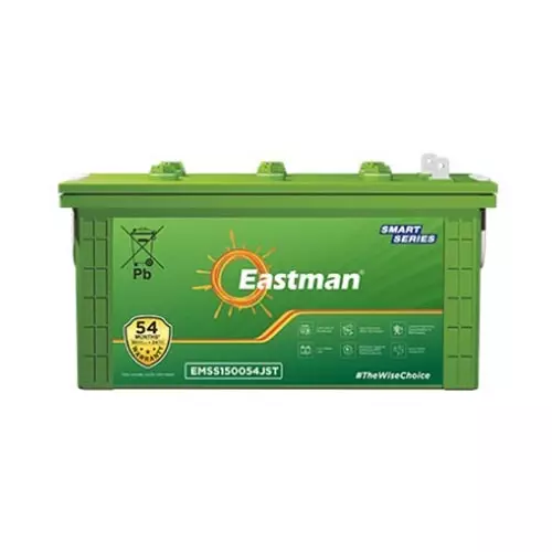 Eastman Jumbo Short Tubular Inverter Battery 12 V 150 Ah Smart, EMSS150054JST