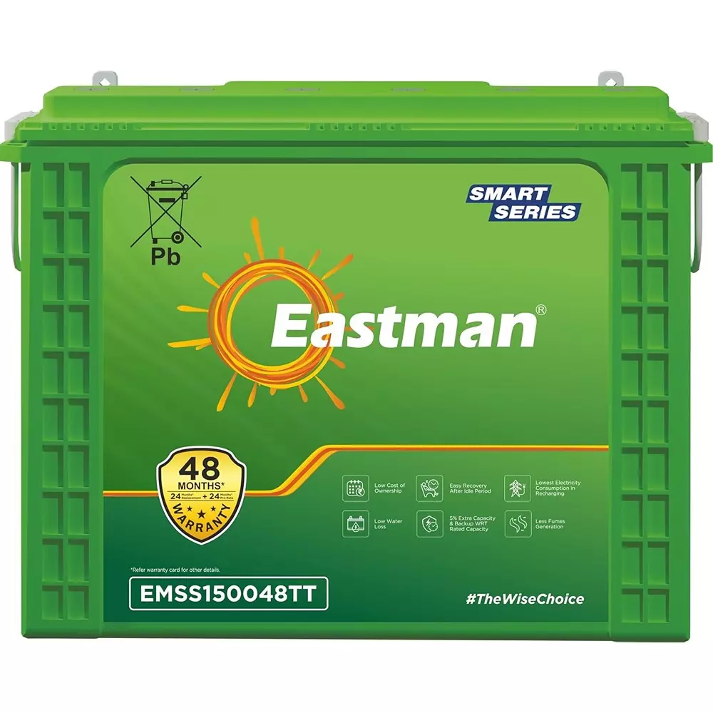 Eastman Tall Tubular Inverter Battery 12 V 150 Ah Smart, EMSS150048TT