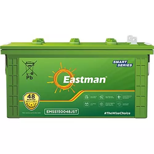 Eastman Jumbo Short Tubular Inverter Battery 12 V 150 Ah Smart, EMSS150048JST