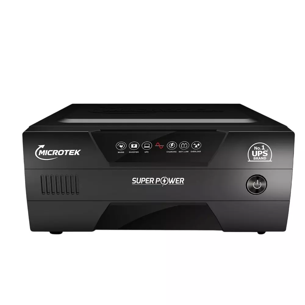 Microtek Super Power Pure Sine Wave Inverter 950 VA Capacity 770 W Power, 899-C31-1100