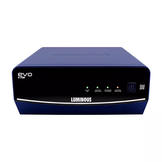Luminous Evo S 650 VA Pure Sine Wave Home Inverter, Evo S 750