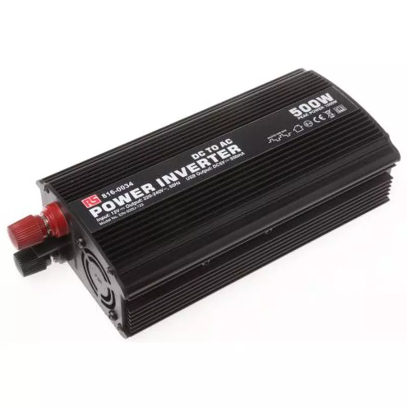 RS PRO Fixed DC-AC Power Inverter 12 DC V Input Voltage, 816-0034