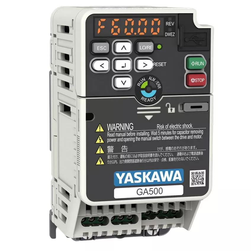 Yaskawa Inverter 200 V Voltage, CIPR-GA50AB001ABAA-CAAASA