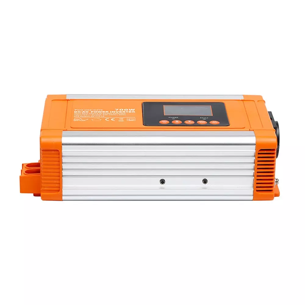 RS PRO Fixed Installation DC-AC Power Inverter 284x150x81 mm 230 V AC Output 3.04 Amp, 2685158