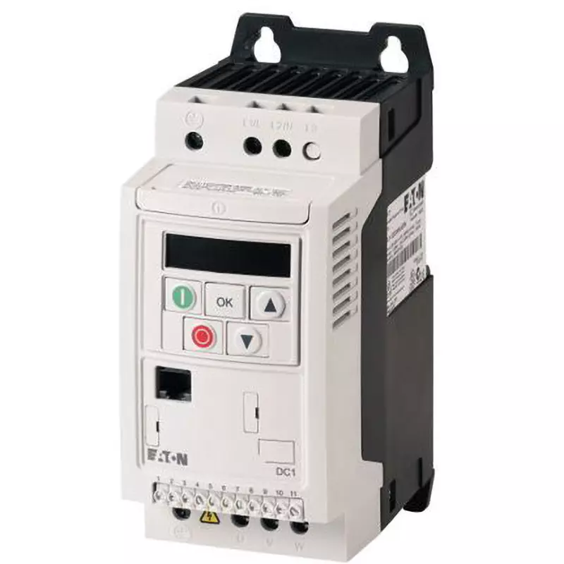 EATON Inverter 230 ac V Power Supply Voltage 7 A Allowable Current 1.5 kW Acceptable Input, DC1-127D0FN-A20CE1