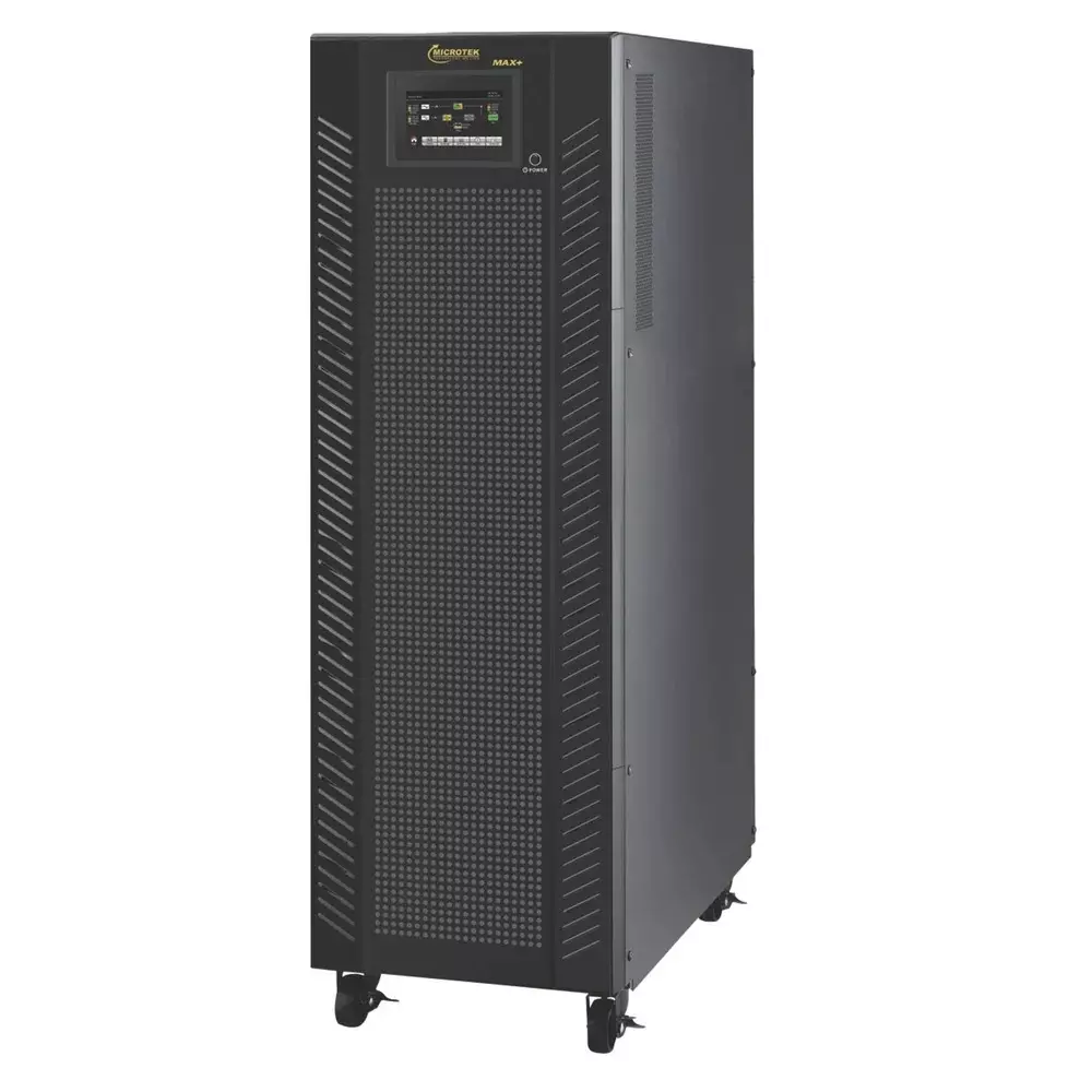 Microtek Tower Online UPS 40 kVA Black 3:3 Phase 36 kW Output Power Floor Mounted for Home & Office, 899-430-4002