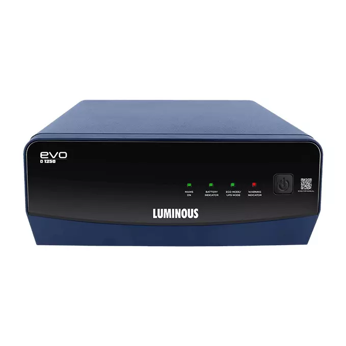 Luminous Evo D 1100 VA Modified Square Wave Home Inverter, Evo D 1250
