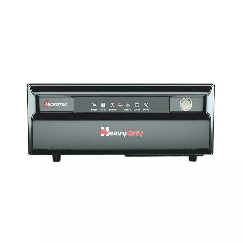 Microtek HEAVY DUTY UPS Inverter Black Single Phase 1200 W Power Wall Mounted for Home & Office, 899-A41-1750