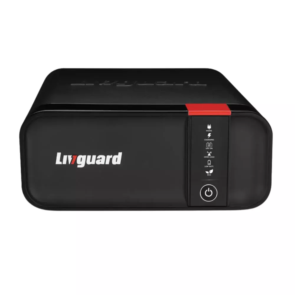Livguard I2-Verter Pro Square Wave Inverter 800 Va for Small Offices, Homes, and Small Shops
