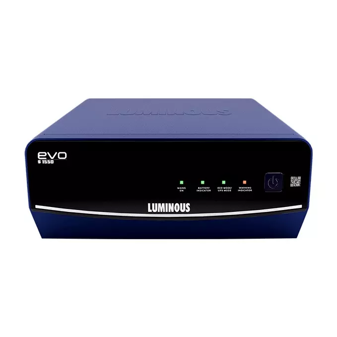 Luminous Evo S 1400 VA Pure Sine Wave Home Inverter, Evo S 1550